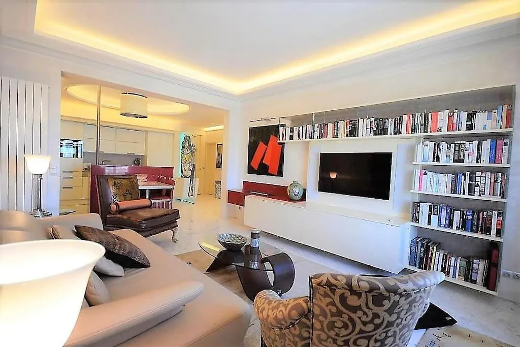 Palais Miramar Suite Art Modern - Derniere Etages Vue Mer - 75M De Confort - En Face Des Plages -Wifi - Clim Cannes