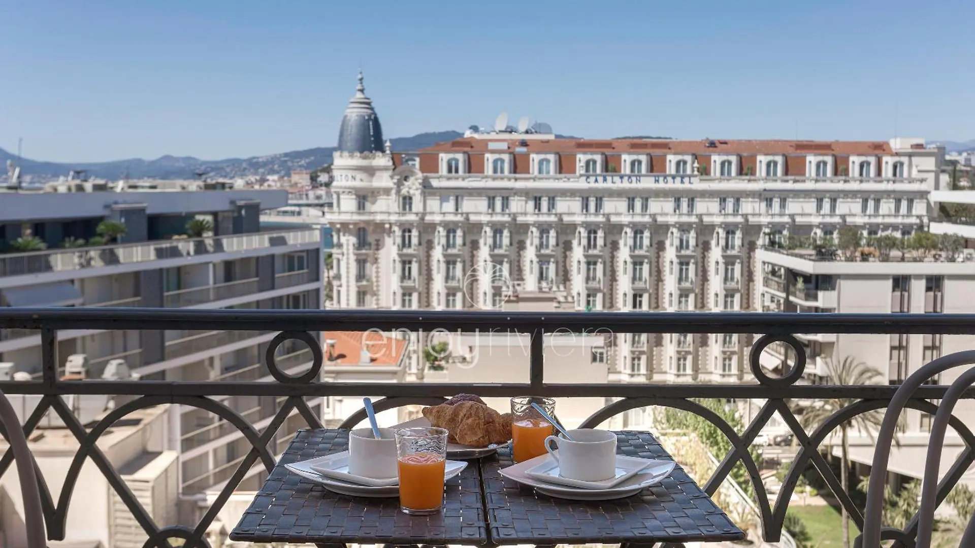 Lägenhet Palais Miramar Suite Art Modern - Derniere Etages Vue Mer - 75M De Confort - En Face Des Plages -Wifi - Clim Cannes